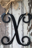 Vine Monogram Letter