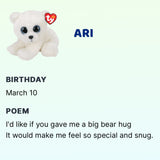 TY Beanie Babies - Ari