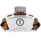 TELETIES Large Hair Clip ~ Tortoise