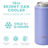 Matte Hydrangea Skinny Can Cooler (12oz) by Swig