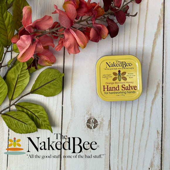 Orange Blossom Honey Hand Salve (1.5oz) by The Naked Bee