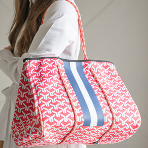 Blood Orange Maze Tote by Parker & Hyde