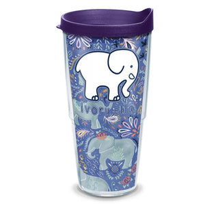 Ivory Ella "Paisley Elephant" 24oz Tumbler by Tervis