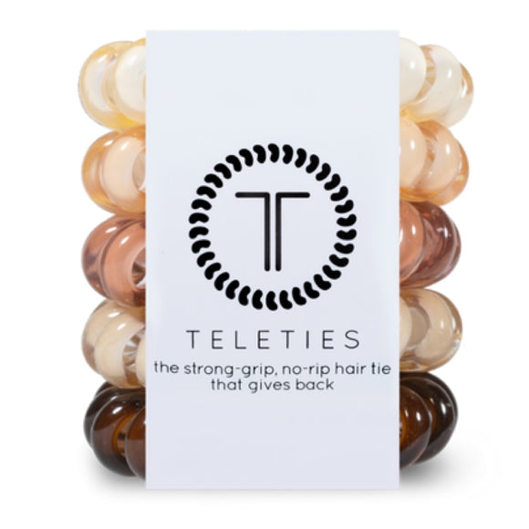 TELETIES Tiny Hair Ties ~ For the Love of Nudes