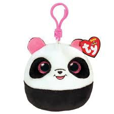 TY Squish a Boos - Bamboo the Panda Clip