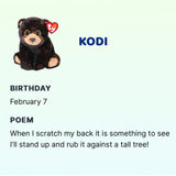 Ty Beanie Babies  - Kodi