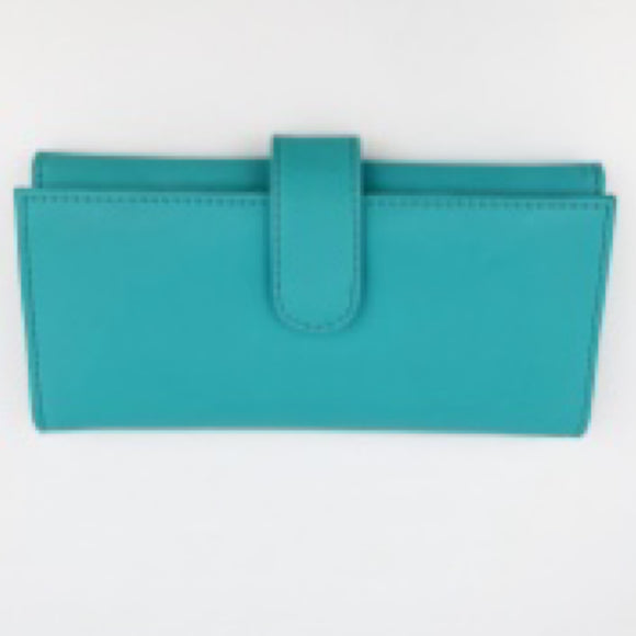 Anju Rebecca Wallet Turquoise