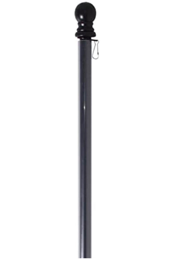 Black Metal Flag Pole by Briarwood Lane