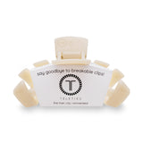 Classic Almond Beige Medium Hair Clip by TELETIES