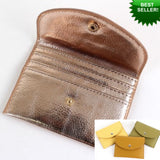 Tan Pebbled Cardholder