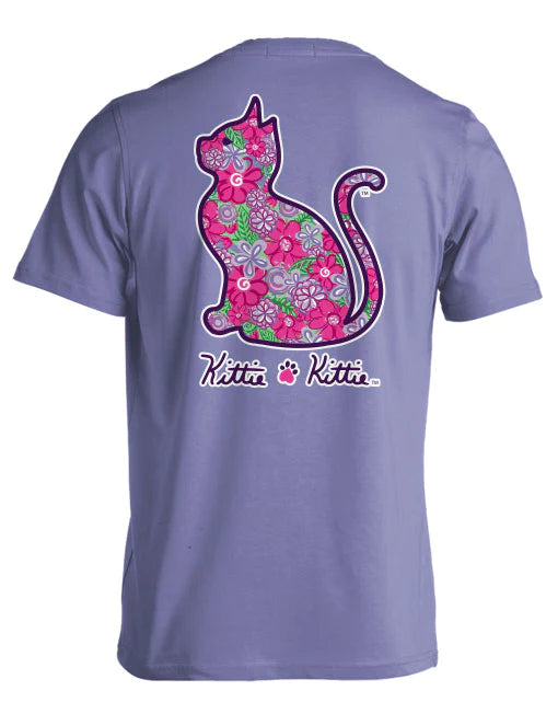 Kittie Kittie Flowers Kittie Short-Sleeve T-Shirt
