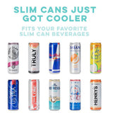 Matte Hydrangea Skinny Can Cooler (12oz) by Swig
