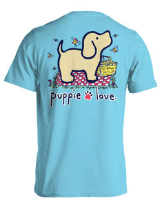 Puppie Love Picnic Pup Short-Sleeve T-Shirt