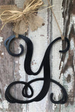 Vine Monogram Letter