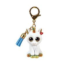 TY Mini Beanie Boos Clip - Pixy the Unicorn