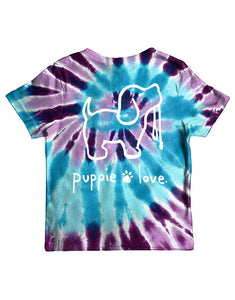 YOUTH Ocean Berry Tie-Dye Pup by Puppie Love