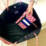 Blood Orange Maze Tote by Parker & Hyde
