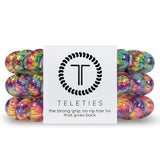 TELETIES Large Hair Ties ~ Psychedelic