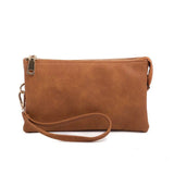 Brown Riley Crossbody by Jen & Co.