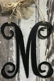 Vine Monogram Letter