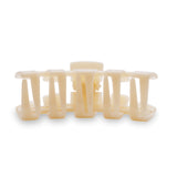 Classic Almond Beige Medium Hair Clip by TELETIES