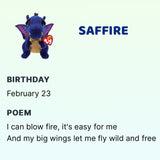 TY Beanie BOOS - Saffire