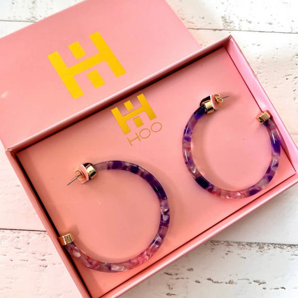 Multi-Purple Hoo Hoops