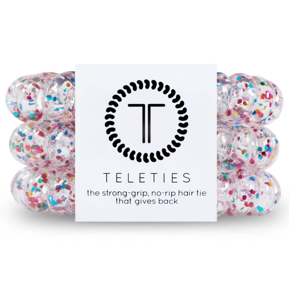 TELETIES Large Hair Ties ~ Party People