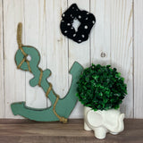 Black Polka Dot Scrunchie