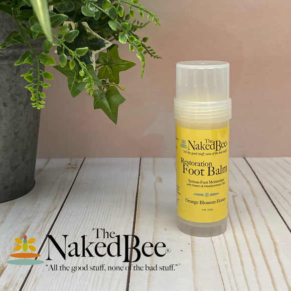 Orange Blossom Honey Restoration Foot Balm (2 oz) by The Naked Bee