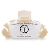 Classic Almond Beige Large Hair Clip by TELETIES