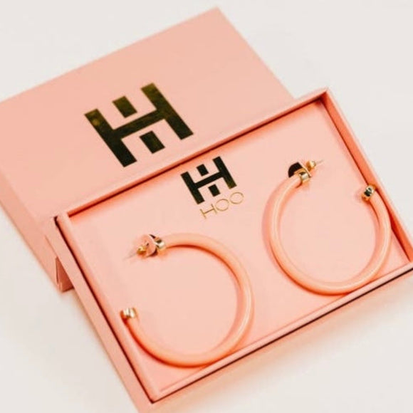 Rose Pink Hoo Hoops