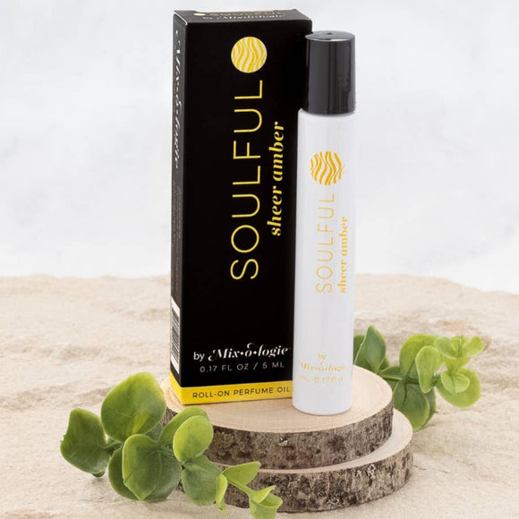 Soulful (Sheer Amber)-Perfume Rollerball (5mL) by Mixologie