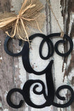 Vine Monogram Letter