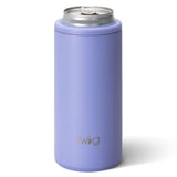 Matte Hydrangea Skinny Can Cooler (12oz) by Swig