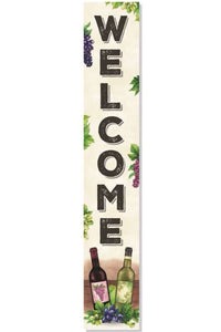 Welcome Wine Bottles Porch Board by My Word!