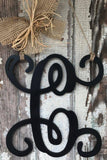 Vine Monogram Letter