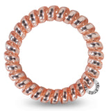 TELETIES Large Hair Ties ~ Millennial Pink