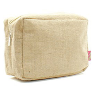 Burlap Cosmetic Bag by NGil