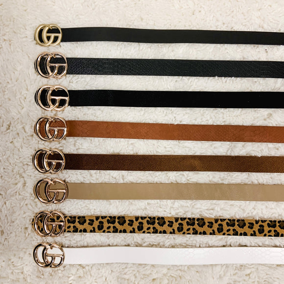 Assorted Twisted CG Belt