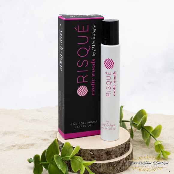 Risqué (Exotic Woods)-Perfume Rollerball (5mL) by Mixologie