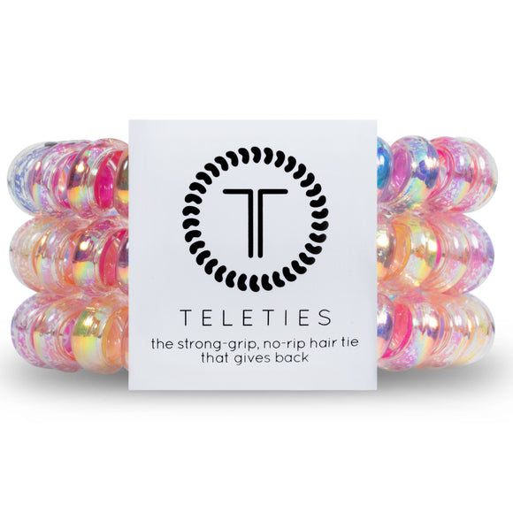TELETIES Large Hair Ties ~ Eat Glitter for Breakfast