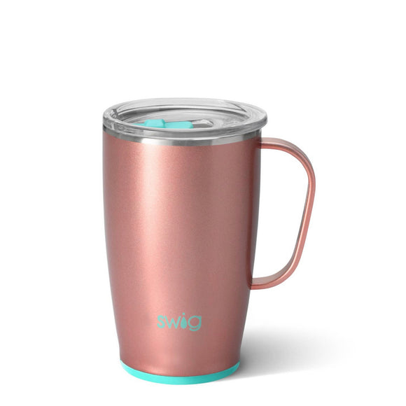 Rose Gold Travel Mug (18oz) by Swig